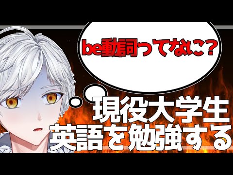 【切り抜き】be動詞がわからない大学生がDUOLINGOで英語を勉強し始める【たつそり】