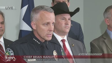 FULL VIDEO: APD Interim Chief of Police Brian Manley talking about bombing suspect
