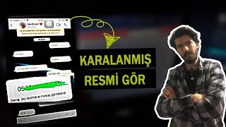 Karalanan Mesaji Görme Karalanan Fotoğrafı Görme Karalanan Yazıyı Okumak Çizilen Yazıyı Görme