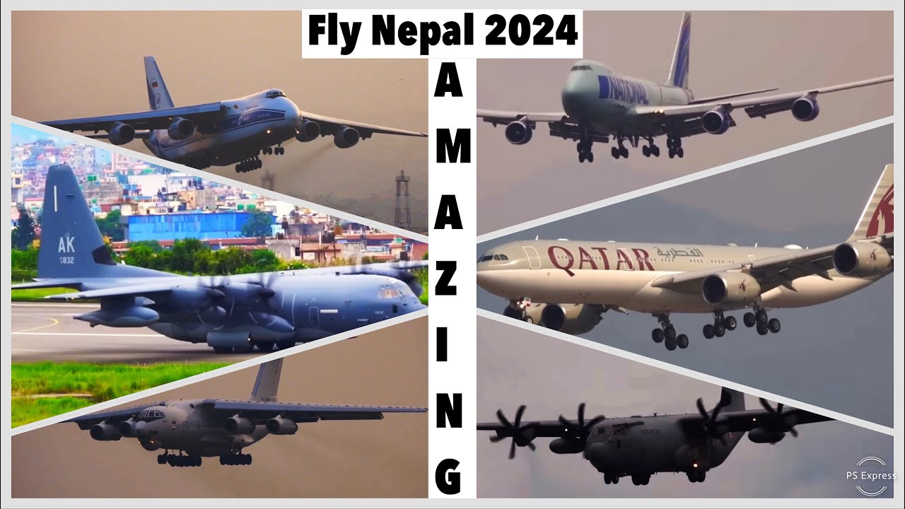 🥳✈️यस्ता अचम्मै लाग्दा अनौठा प्लेनहरु २०२४ मा आए Fly Nepal 2024 Special Plane Spotting