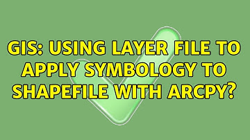 GIS: Using layer file to apply symbology to shapefile with ArcPy?