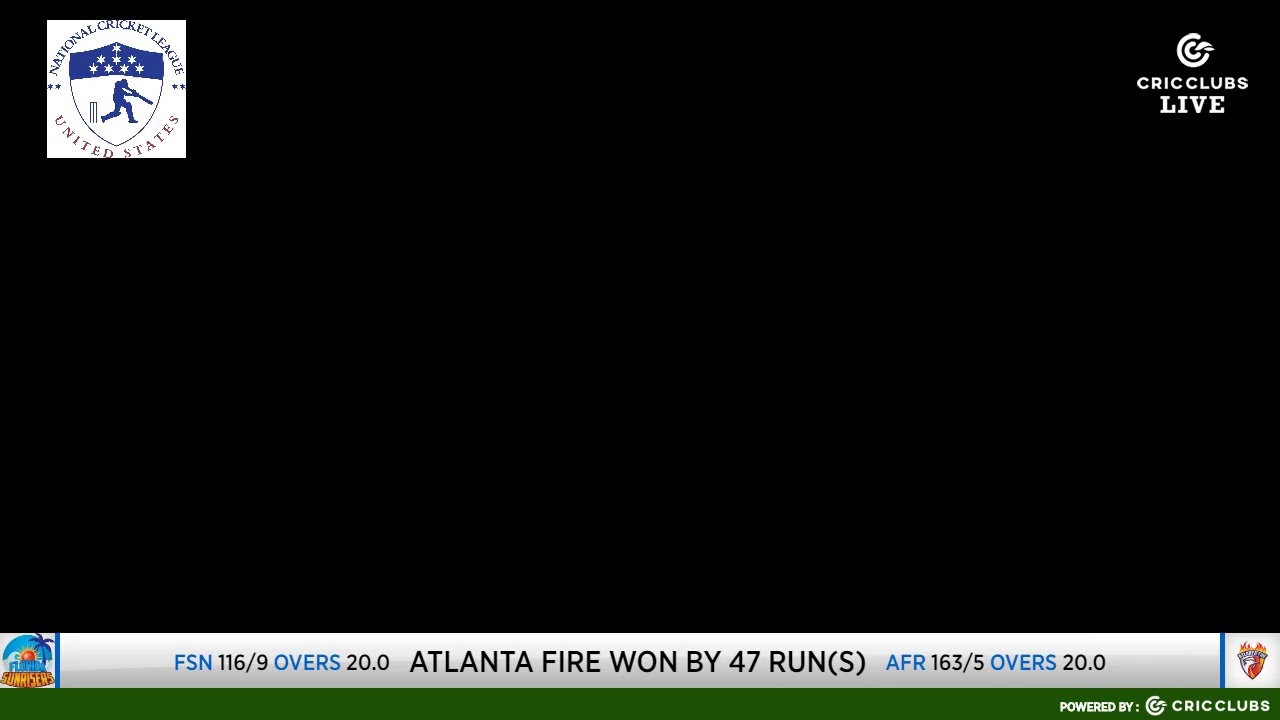 Semi Final Atlanta Fire vs Florida Sunrisers