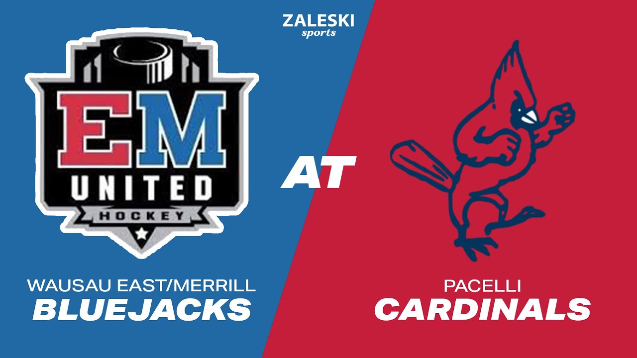 Wausau East/Merrill at Pacelli 2023 WIAA Hockey YouTube