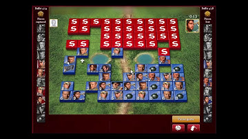 Mystery Player Stratego Tutorial Series(Flag up Front) Game 15 of 25