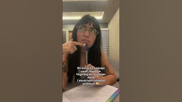 Me in the exam, forgetting basics like… should’ve Airlearned more 😭📚