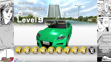 湾岸ミッドナイト Maximum Tune 3 10人抜きモード | 10 Outrun [New Belt Line (clockwise) - Level 9]