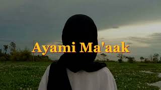 Ayami Ma'aak #trending #viral #laguarab