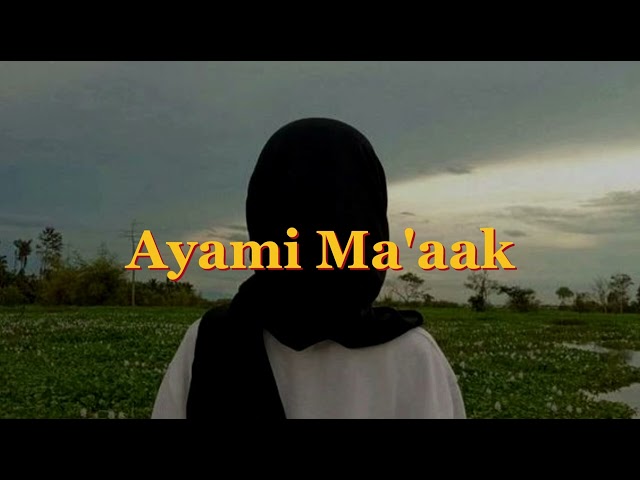 Ayami Ma'aak #trending #viral #laguarab class=