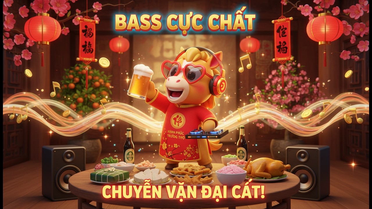 Disco Xuân 2026 Bass Cực Sung Cho Bàn Nhậu, Nghe Là 