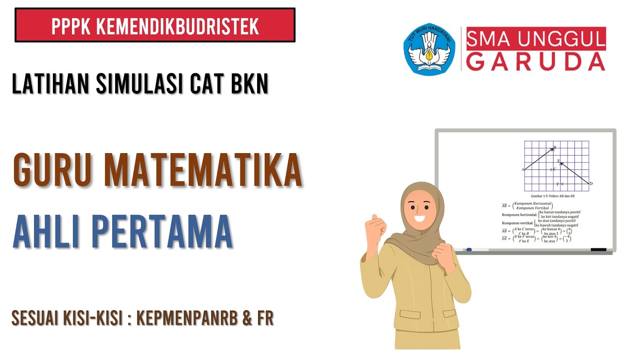 Try Out PPPK 2026 Guru Matematika SMA Unggul Garuda + Pembahasan Detail