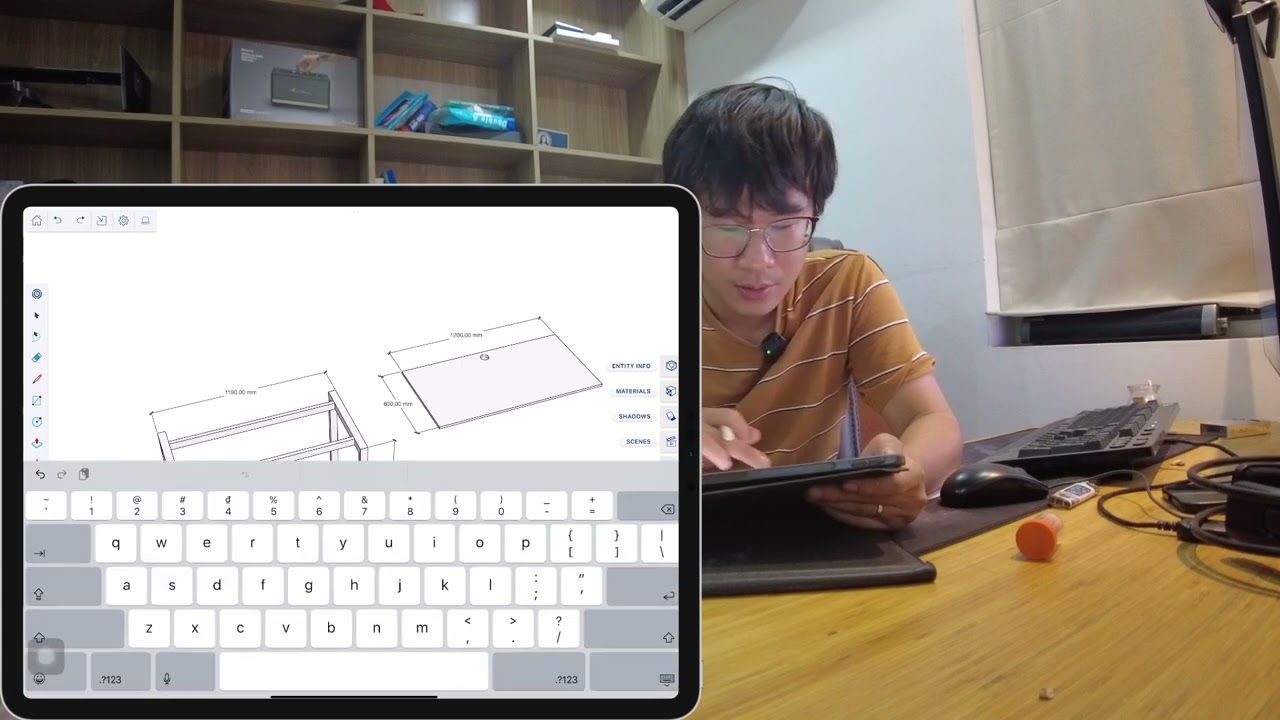 VẼ SKETCHUP TRÊN IPAD RẤT DỄ DÀNG VÀ LINH ĐỘNG