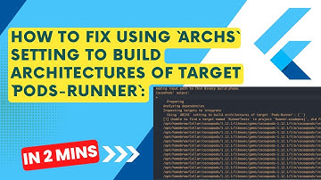 Flutter IOS Build Fail On Error Running Pod Install [SOLVED]