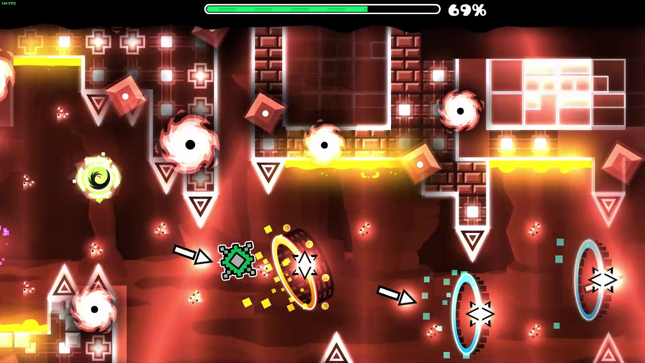 [Live] Geometry Dash Zone X by xPix3lest [Insane Demon] - YouTube