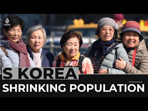 Video: Population of South Korea