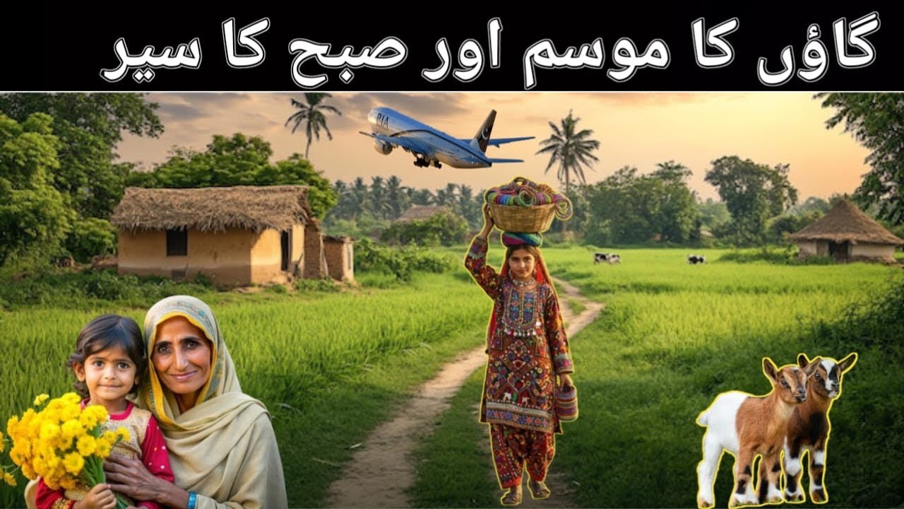 village life and morning time // village beauty and season//natural beauty of the village of bajaur