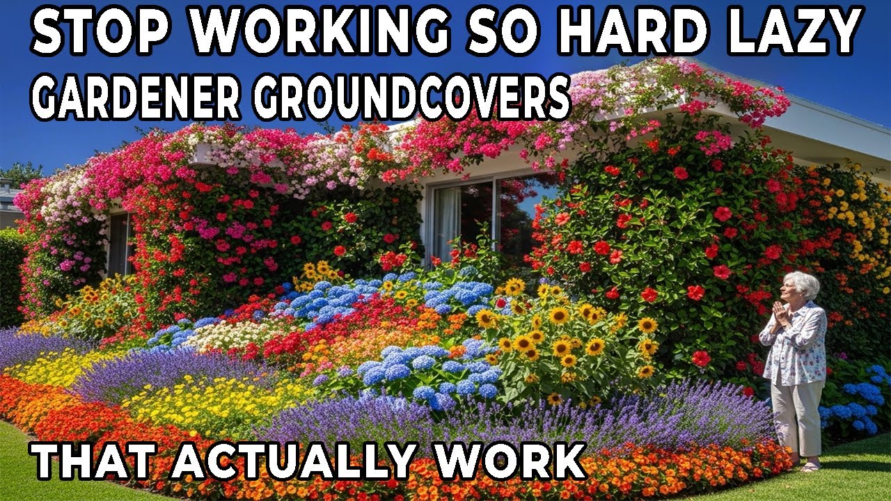Прекратите так много работать 🌿 Почвопокровные растения для ленивых садоводов, которые действител...