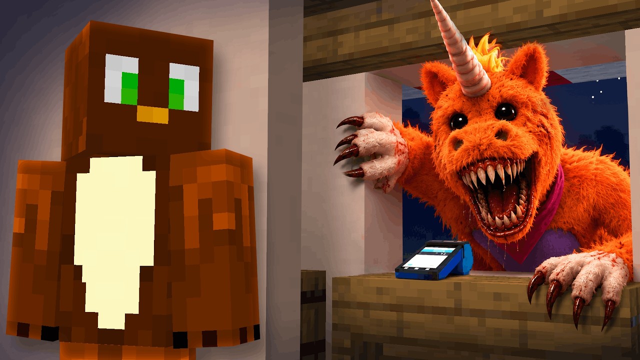 We Opened a Scary Shop in Minecraft
