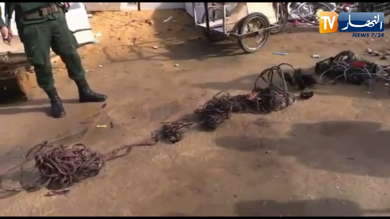 غليزان: هكذا أطاحت مصالح الدرك بشبكة مختصة في سـ.ـرقة الكوابل النحاسية