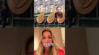 Alice Anderson's Crazy Art Installation