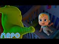 GHOST Wakes Baby Daniel!! | Baby Daniel and ARPO The Robot | Funny Cartoons for Kids