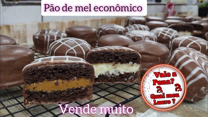 PÃO DE MEL FOFINHO  Receita especial para vender e lucrar - Fácil e barata  