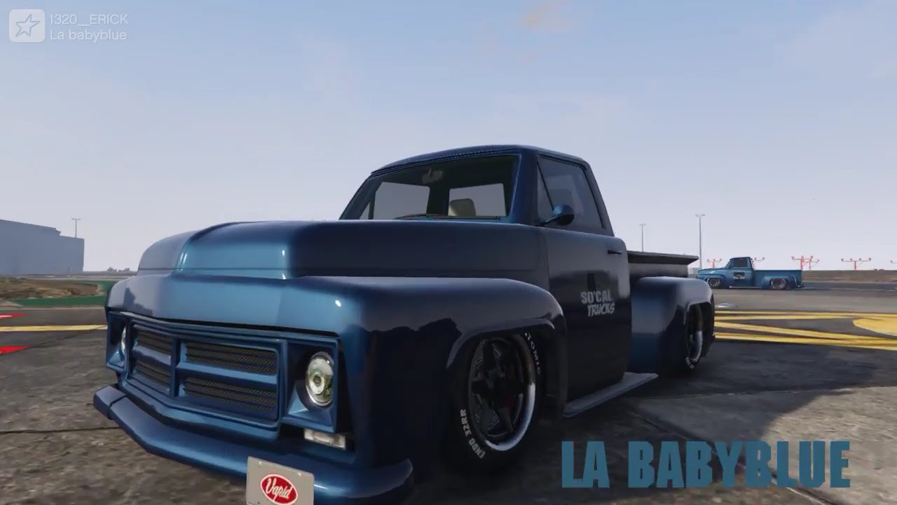 Baby blue машина