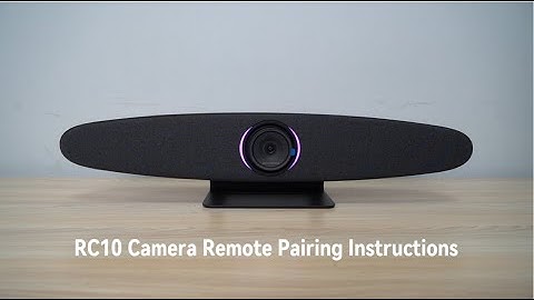 RC10 Camera Remote Pairing Instructions