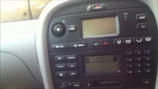 Player Profile Jaguar X Type - setting the clock