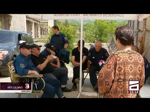 ბარიკადები რიონის ხეობაში | პოლიცია ჟურნალისტებს ნამოხვანისკენ გადაადგილების საშუალებას არ აძლევს