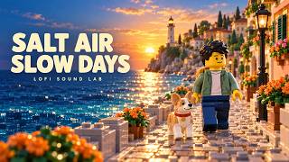 Salt Air, Slow Days 🌊 Cozy LEGO Style Lo-Fi Song | Lofi Sound Lab