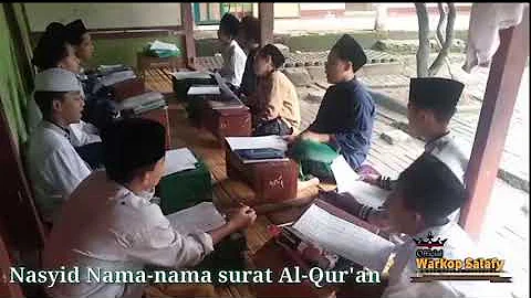 Nasyid Nama-Nama Surah Al-Qur'an #nasyid