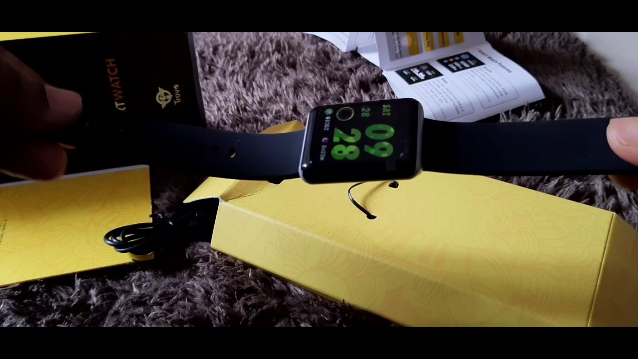 SMARTWATCH UNBOXING ! With SPO2(oxygen) MEASUREMENT - YouTube