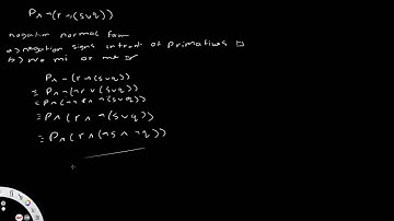 Propositional Logic 9: Negation Normal form problem