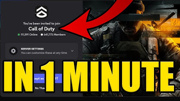 HOW to JOIN CALL OF DUTY DISCORD SERVER ✅PC & MOBILE✅