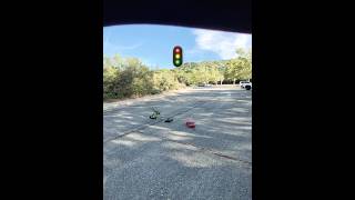 Head up Racing! #traxxas #minixrt #maxx #Dragslash #Mustang #sunnyday #lake #racing #crash #scary