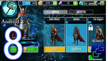 Thor: TDW The Official Game Android Walkthrough - Part 8 - GOLDEN Armor, Nidavellir Mission Goals