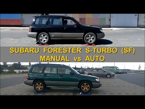SLIP TEST - SF Subaru Forester S-Turbo - MANUAL vs AUTO - VCD vs ACT-4 - @4x4.tests.on.rollers