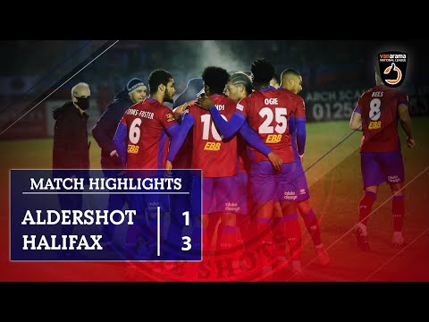 Aldershot Halifax Goals And Highlights