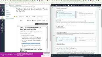 AWS ACA v3 Module 4   Creating a Static Website for the Cafe