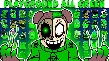 FNF Character Test | Gameplay VS My Playground | ALL Green Test #10
