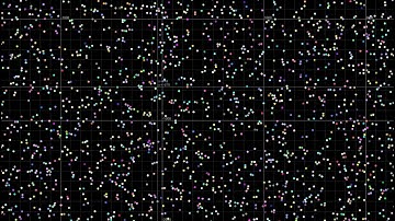 Rust Particle System With Elastic Collisions