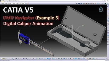 CATIA V5 - Aircraft Landing Gear Animation | DMU Navigator (Exercise 4) | Tutorial Video