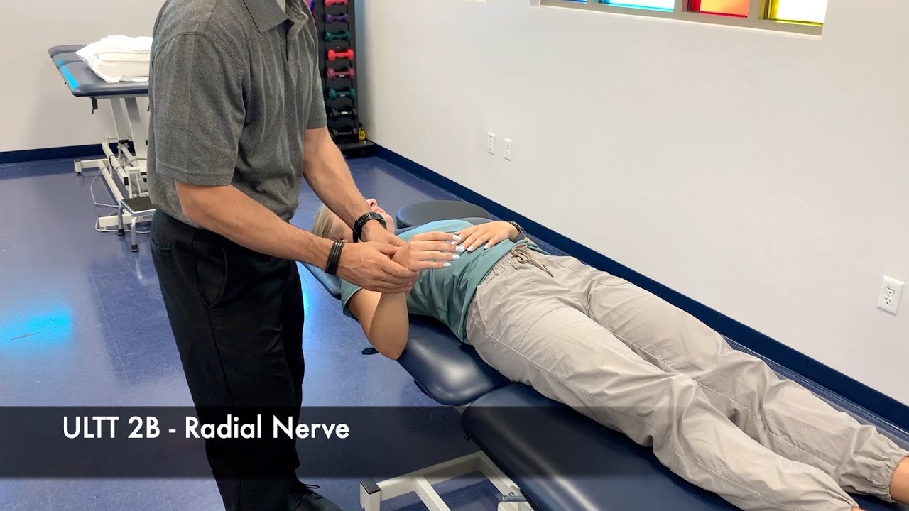 Quick Ultt MSK 2 Cervical ULTT 2B Radial Nerve - YouTube