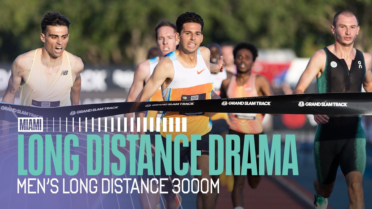 Fisher, Coscoran, and Mills Fight for Victory in the Men’s 3000m!