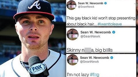 Braves pitcher Sean Newcomb apologizes for offensive tweets