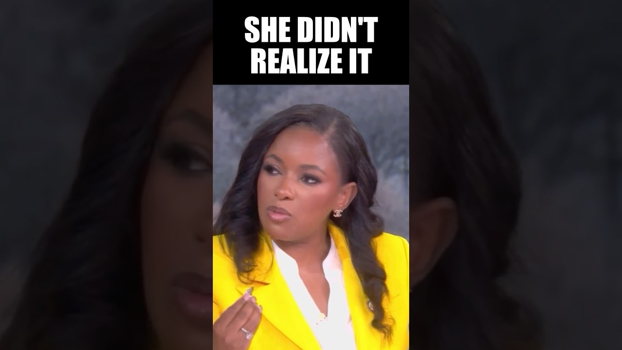 Listen to ‘The View’ Crowd Gasp as Jasmine Crockett Accidentally Reveals How Dumb She Is