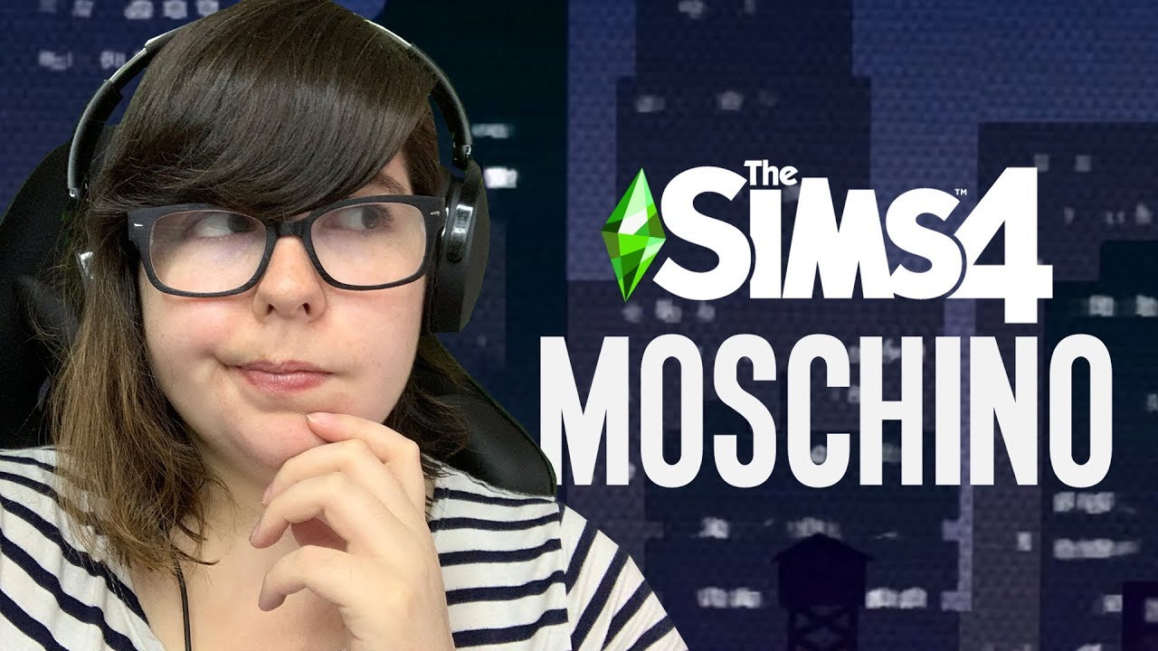 Sims 4 Moschino Stuff Pack Trailer Fits Right In With The Rebrand