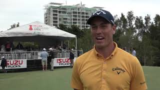 Anthony Quayle after winning the 2020 Isuzu #QldOpen 