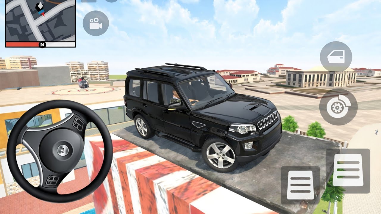 🚙 Scorpio vs Mega Ramp 😈 Extreme Jump 💥 | Indian Theft Auto Simulator