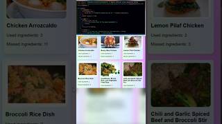 Day 15/99: New Recipe Finder App using Javascript | CSS | HTML @AliCode